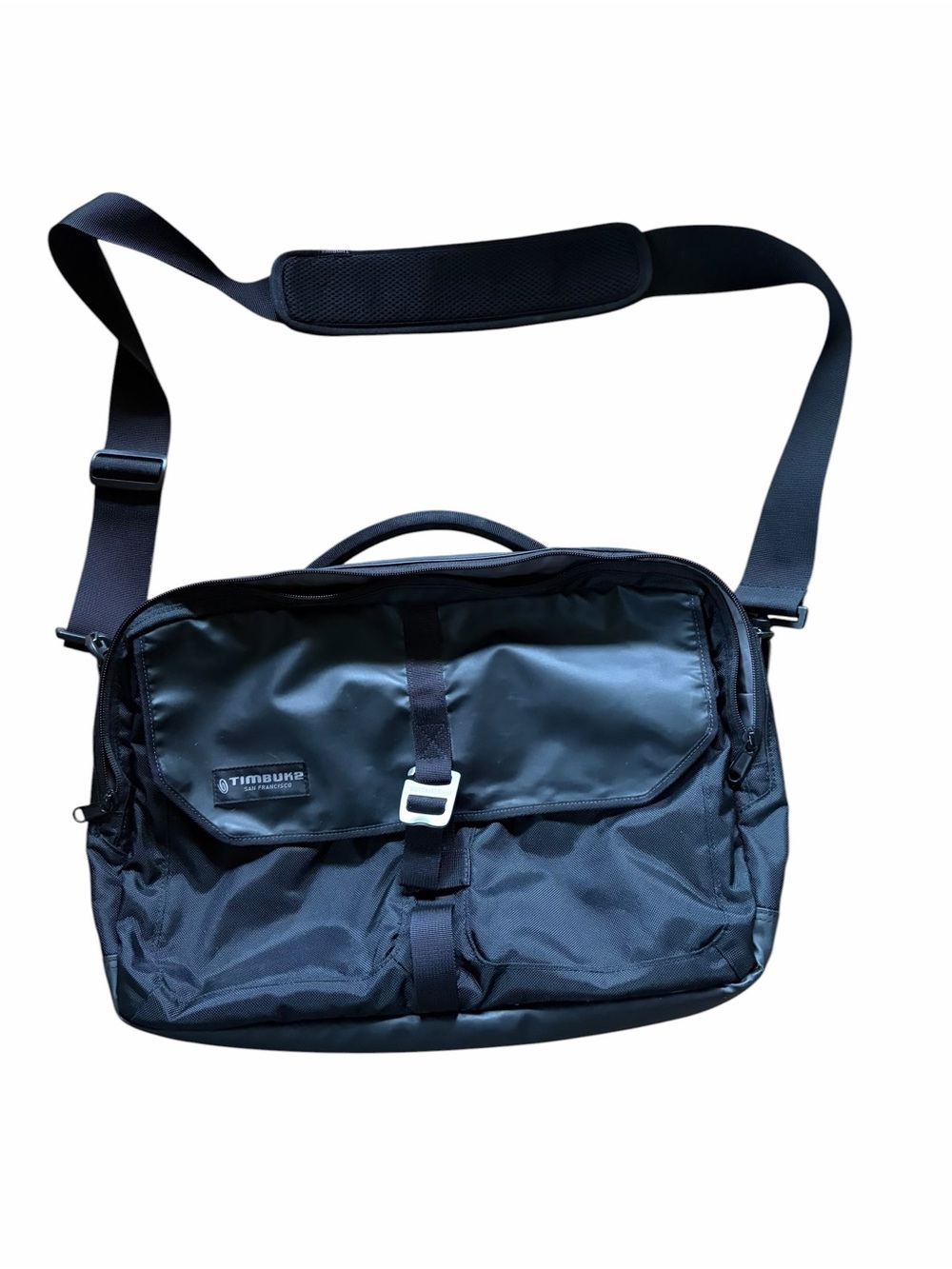 Timbuk2 Black Nylon Messenger Bag Shoulder/Work Bag